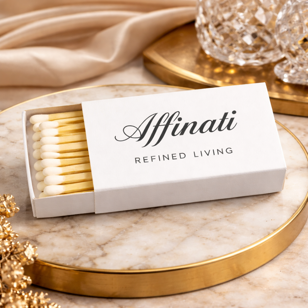 肉桂珍藏木芯蜡烛– 豪华21盎司大豆混合| Affinati