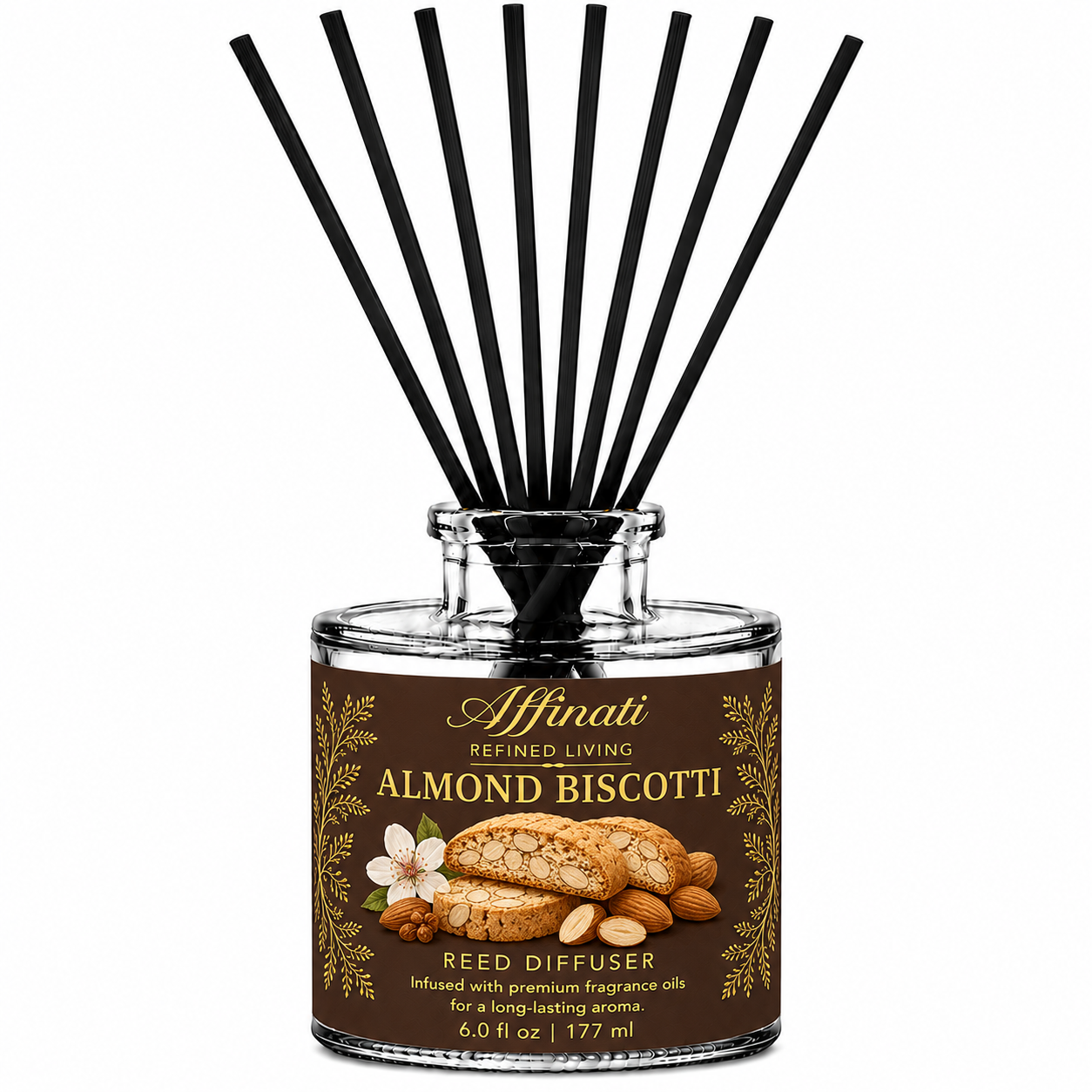 Diffuseur à roseaux Biscotti Amande