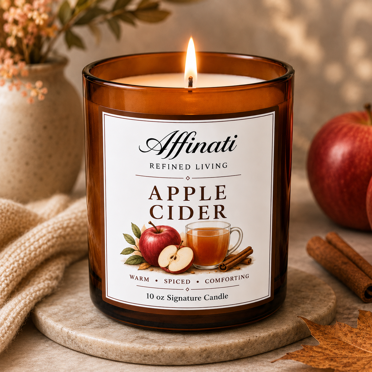Apple Cider Signature Kerze