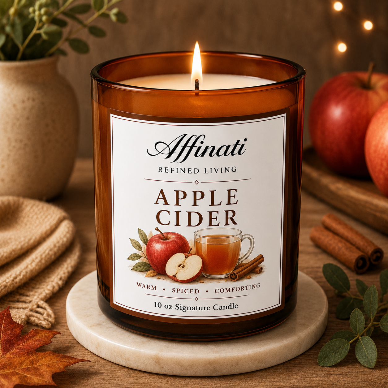 Apple Cider Signature Kerze