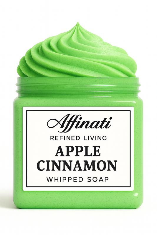 Apple Cinnamon Whipped Soap - 64 oz - Affinati