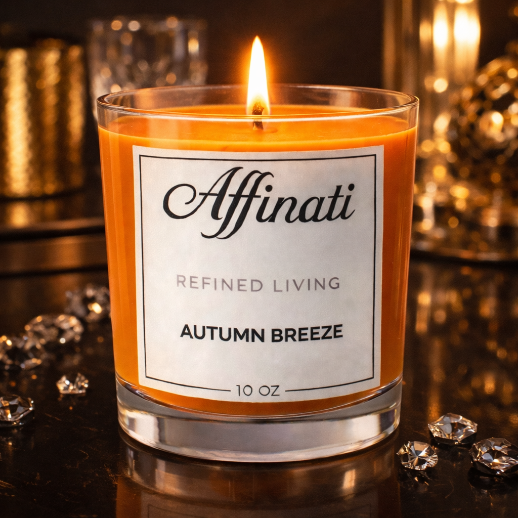 秋のそよ風オリジナルキャンドル