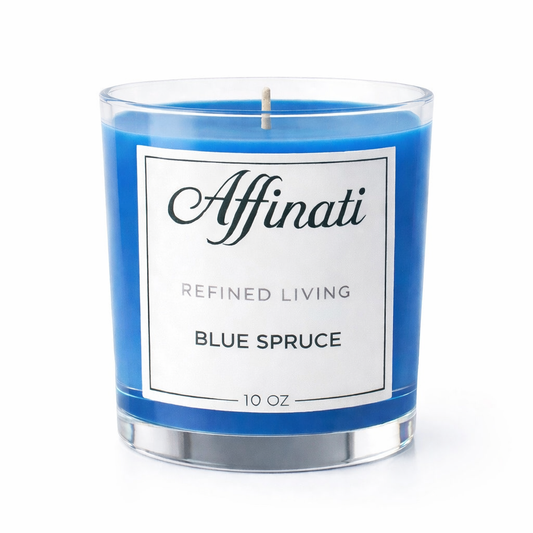 Blå Gran Originalt Lys