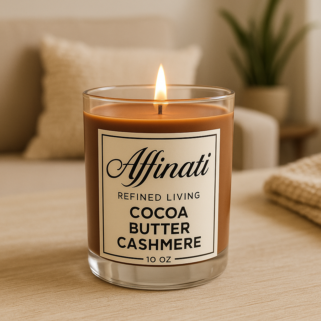 Cocoa Butter Cashmere Original Candle - Affinati
