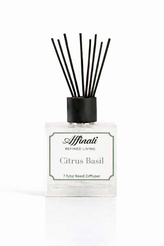 Citrus Basil Reed Diffuser - Affinati