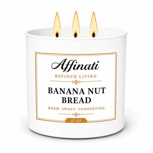 Banan- och nötbröd 3-vägsdoftljus