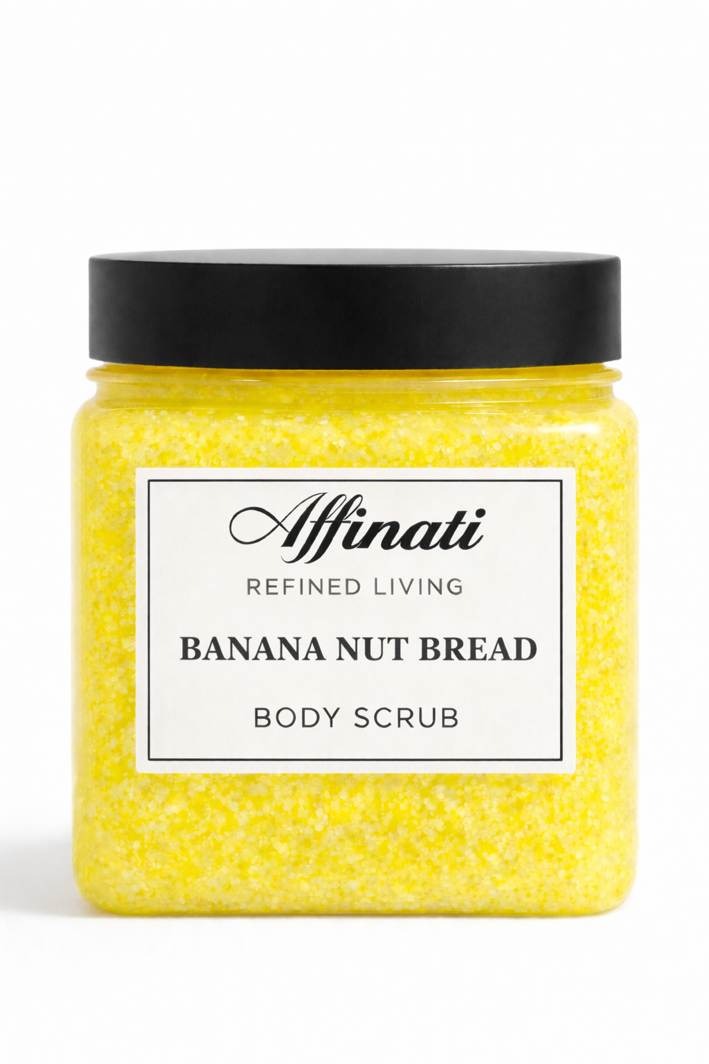 Banana Nut Bread Body Scrub 64 oz | Whipped Salt Scrub - Affinati