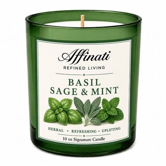 Candela Signature Basilico, Salvia e Menta
