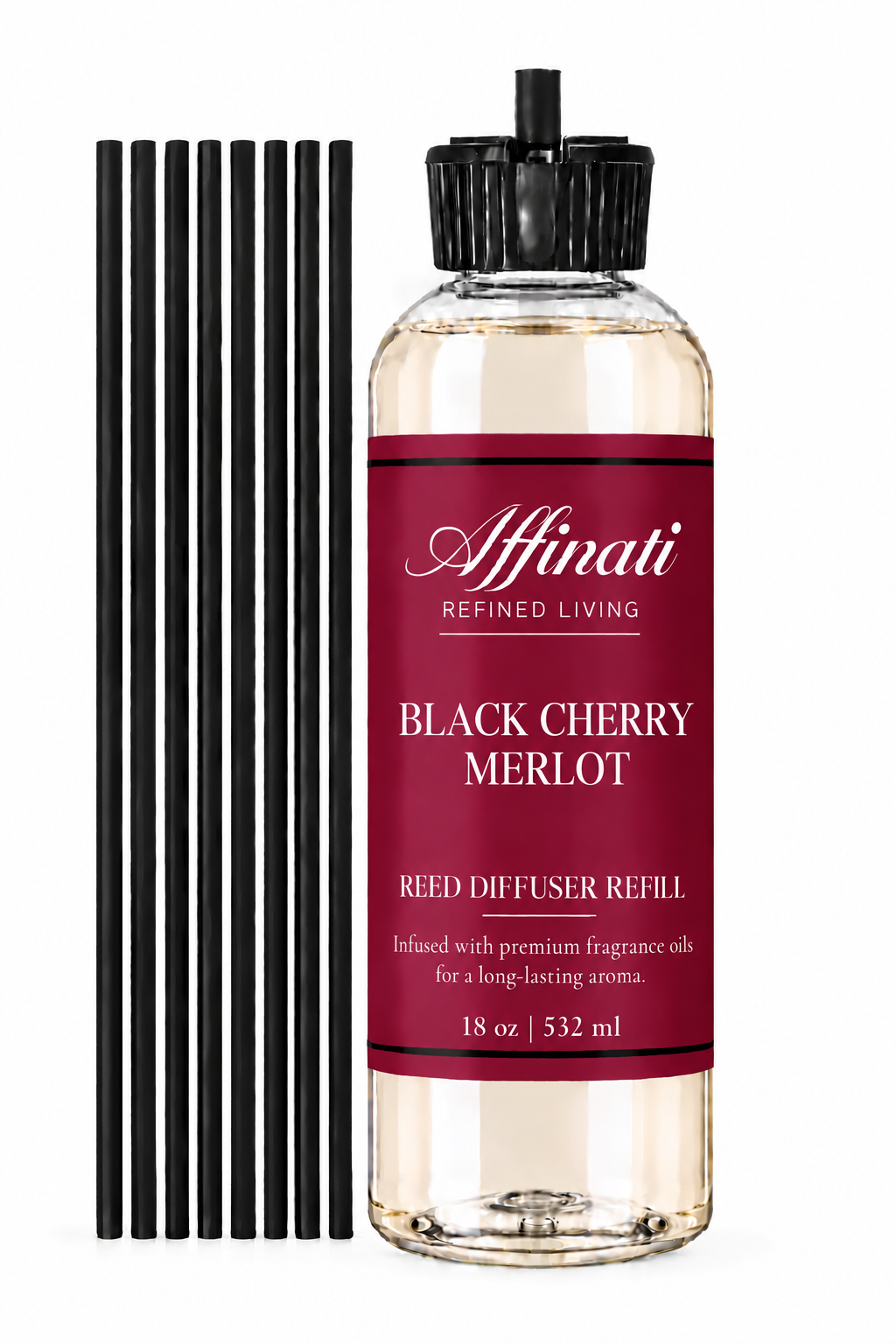 Reumplere pentru difuzor cu bețișoare – cireșe negre și merlot