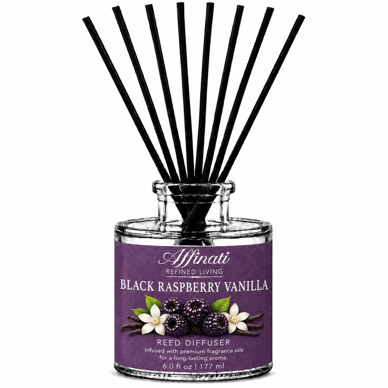 Diffuseur à roseaux Mûre noire Vanille