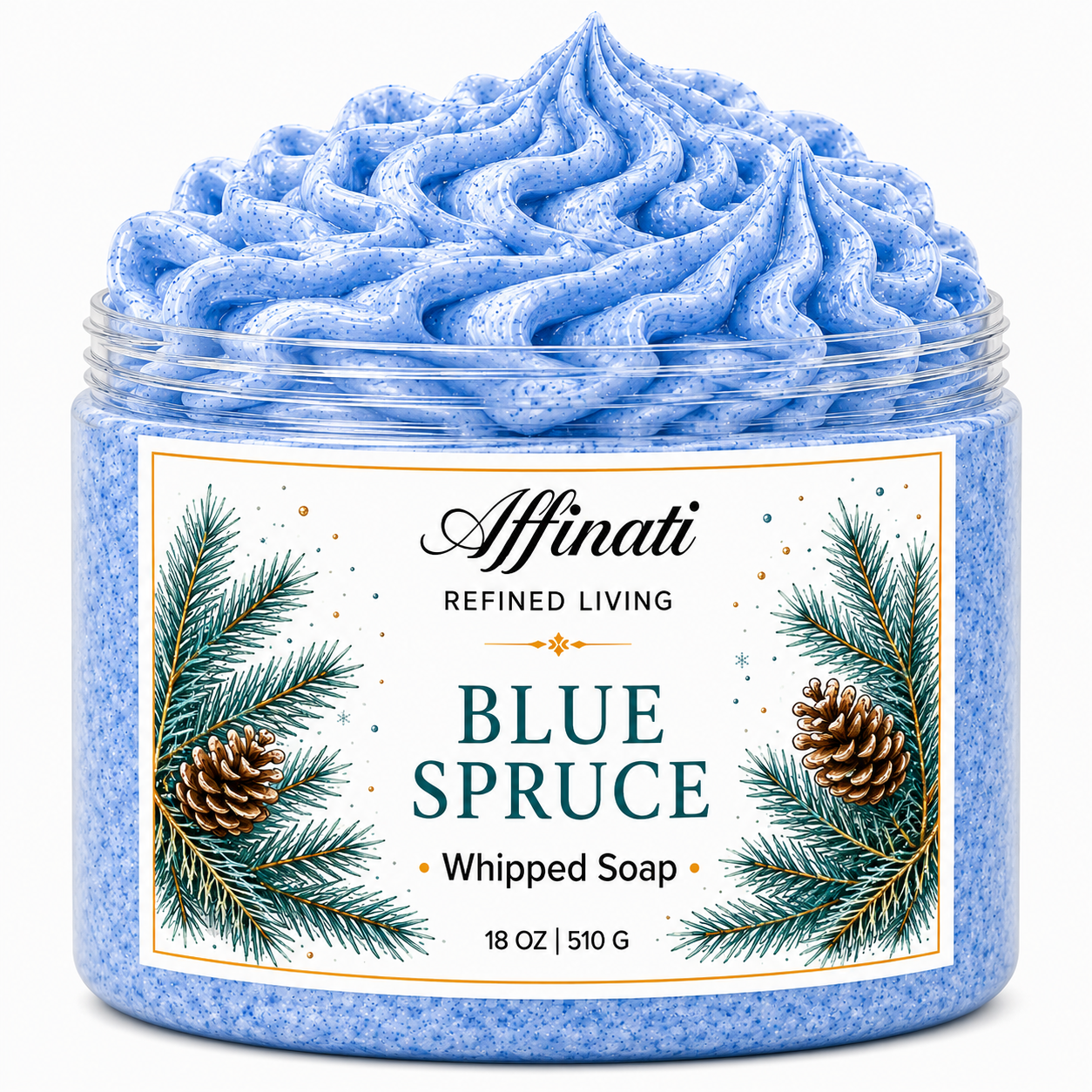 Blue Spruce Whipped Soap
