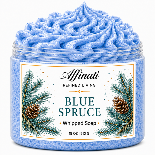 Savon fouetté Épinette bleue