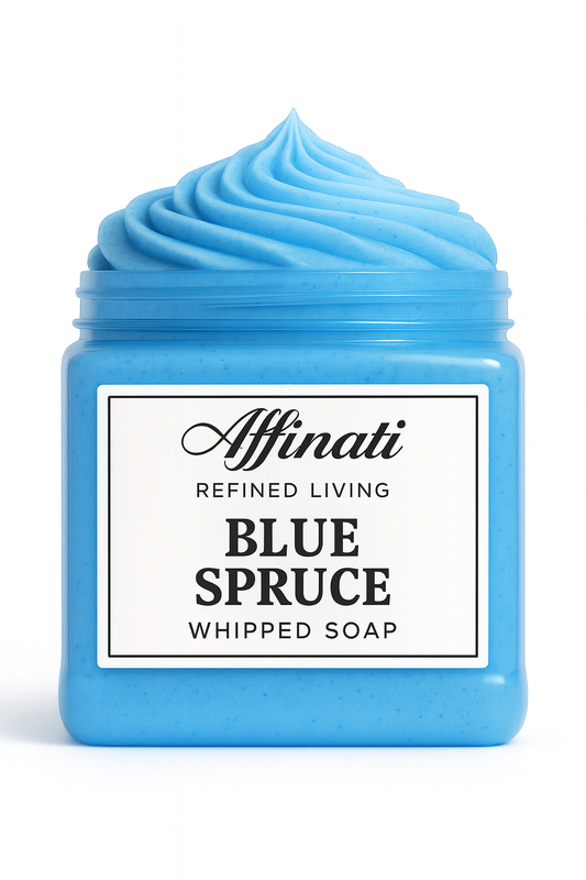 Blue Spruce Whipped Soap - 64 oz - Affinati