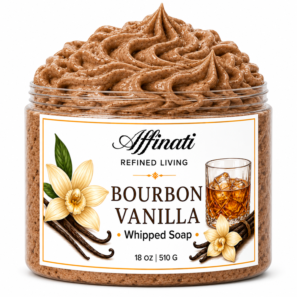 Bourbon Vanille Opgeklopte Zeep