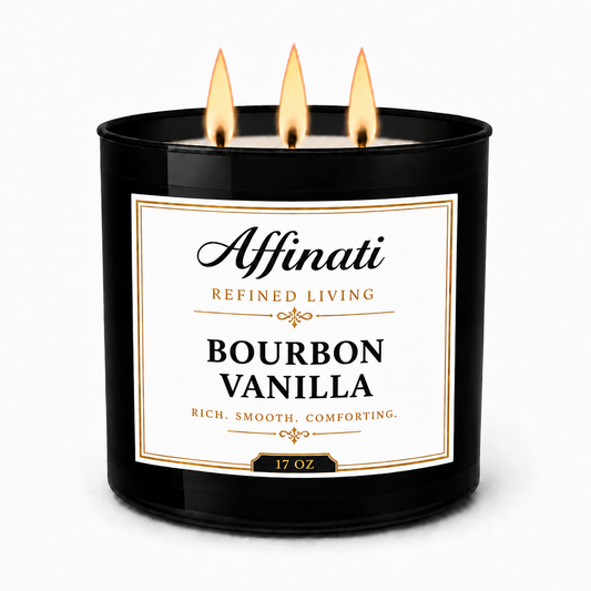 3-Wick Bourbon Vanilla Candle