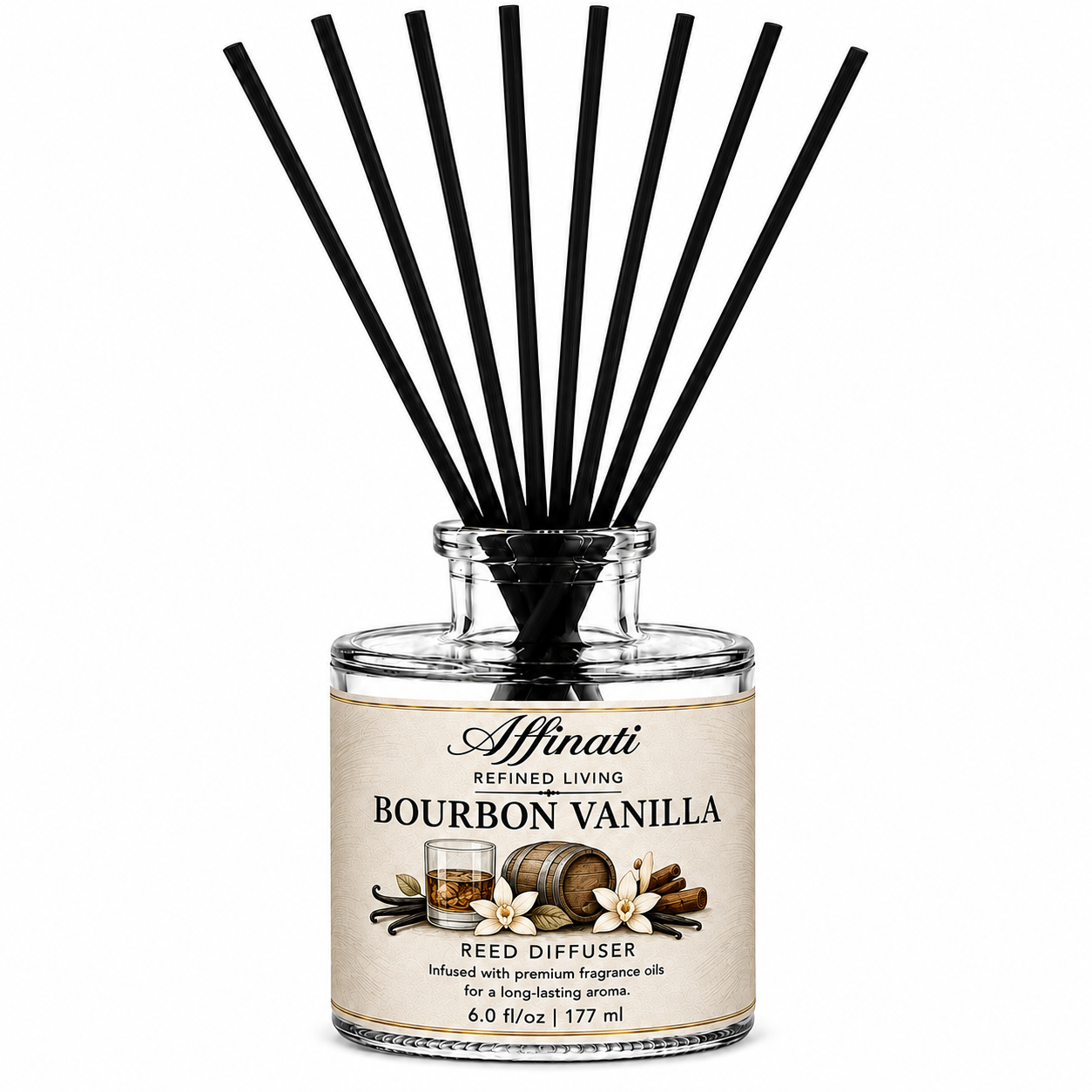 Bourbon Vanilla Reed Diffuser