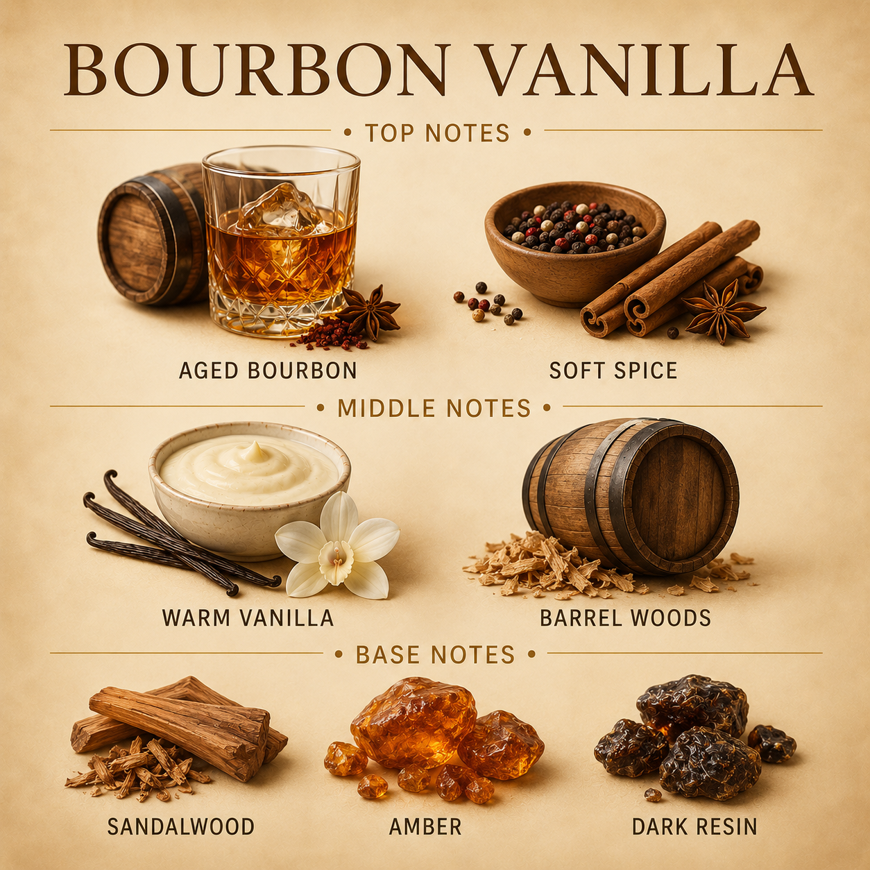 Bourbon Vanilla Mini Candle