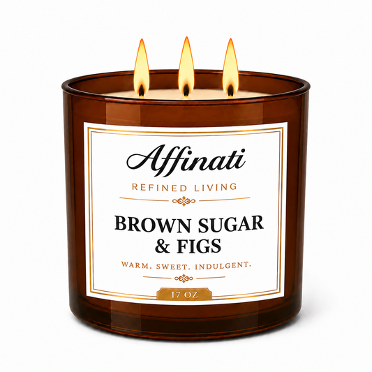 3-Wick Brown Sugar & Figs Candle