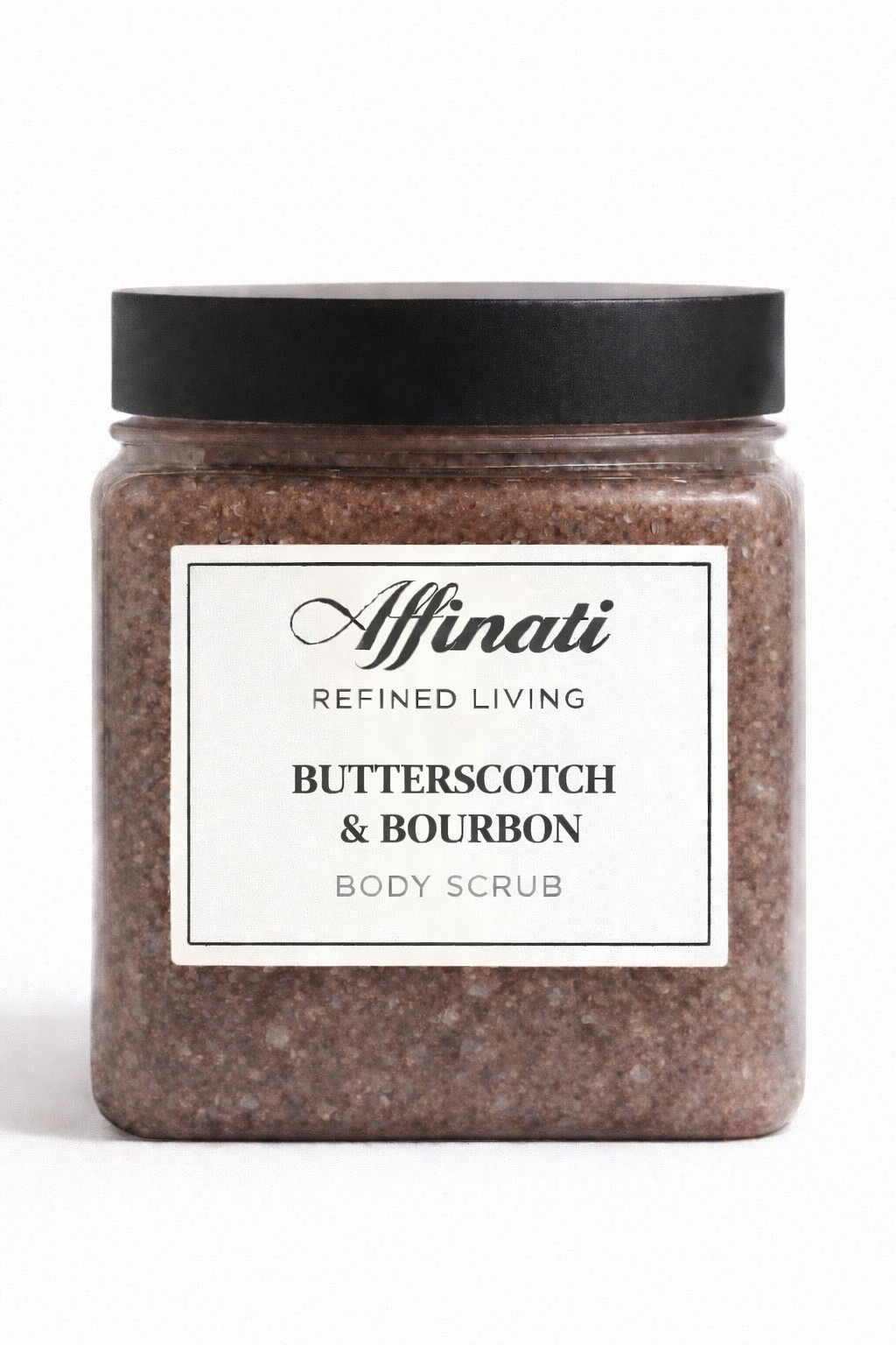 Butterscotch & Bourbon Body Scrub 64 oz | Whipped Salt Scrub - Affinati