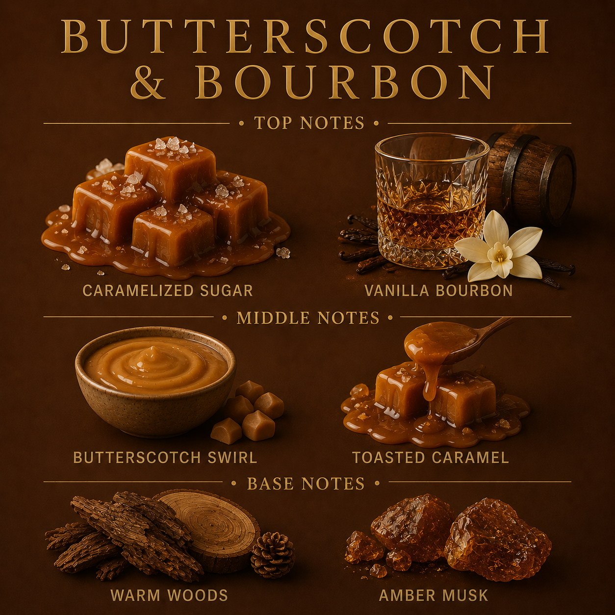 Butterscotch & bourbon signaturlys
