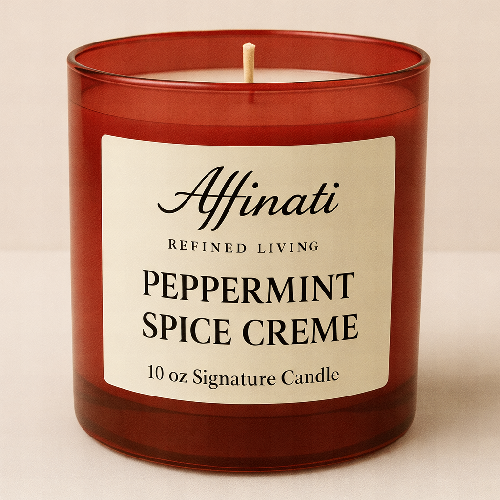 Peppermint Spice Creme Signature Candle
