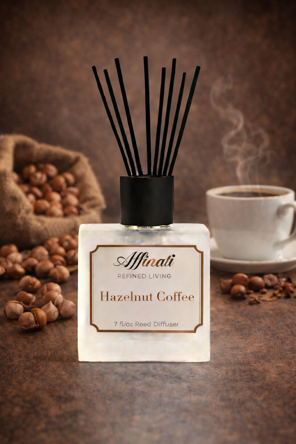 榛子咖啡芦苇香薰器