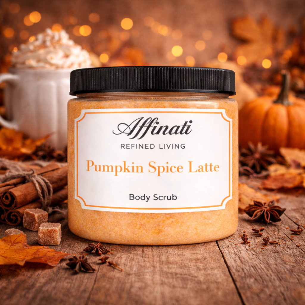 Απολεπιστικό Σώματος Pumpkin Spice Latte 20 oz | Αφρώδες Απολεπιστικό Αλατιού