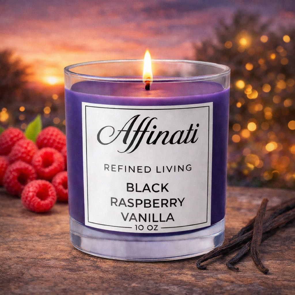 Candela Originale Vaniglia Lampone Nero