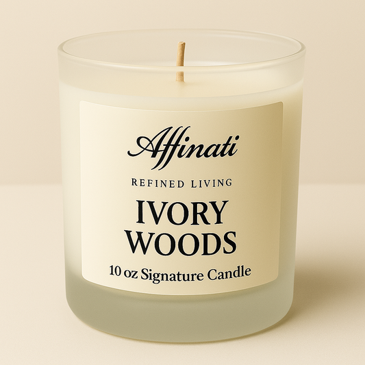 Ivory Woods Signature Candle - Affinati