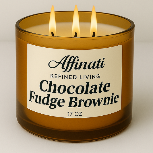 3-Wick Chocolate Fudge Brownie Candle