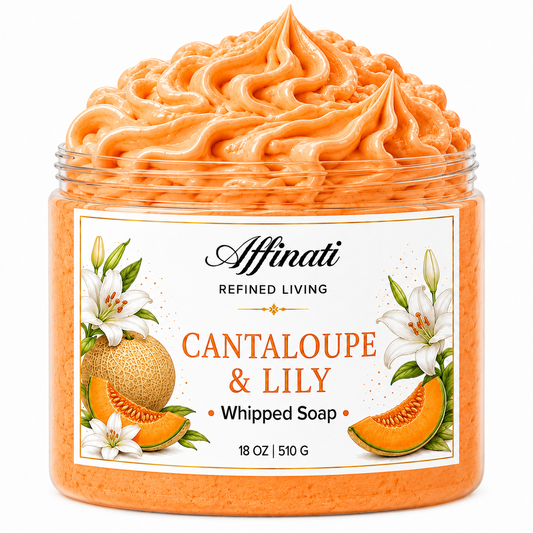 Savon fouetté Cantaloupe & Lily