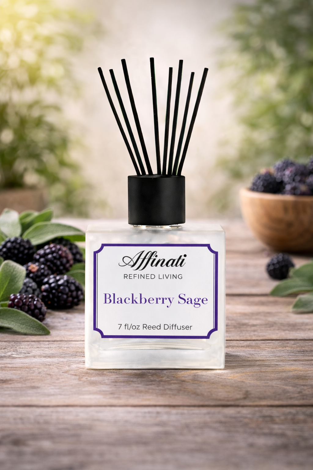 Blackberry Sage Reed Diffuser - Affinati
