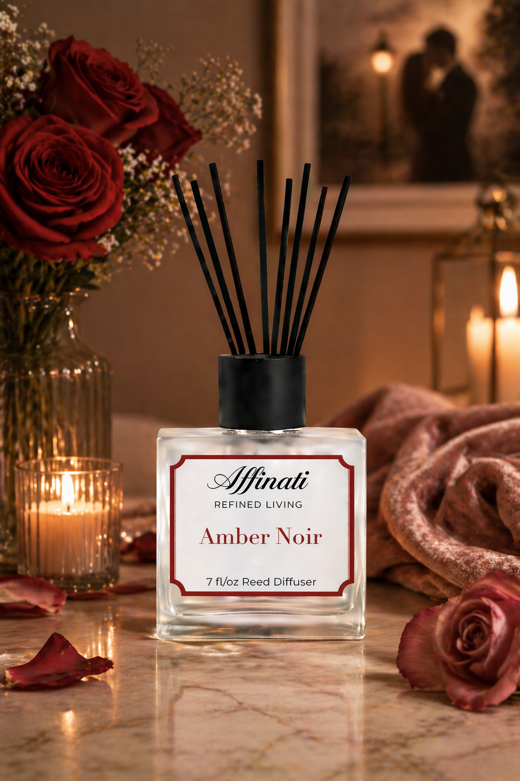 Amber Noir Reed Diffuser - Affinati