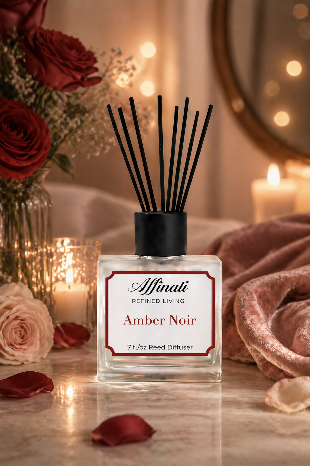 Amber Noir Reed Diffuser - Affinati
