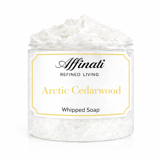 Arctic Cedarwood Whipped Soap - 20 oz - Affinati