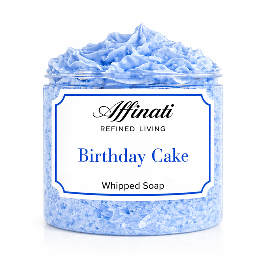Birthday Cake Whipped Soap - 20 oz - Affinati