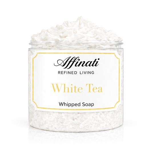 White Tea Whipped Soap - 20 oz - Affinati