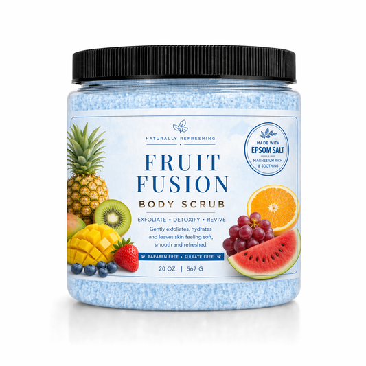 프루트 퓨전 바디 스크럽 20 oz | 엡솜 솔트