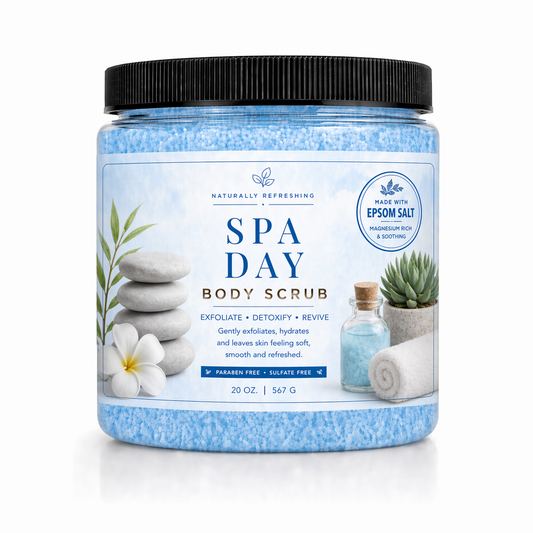 스파 데이 바디 스크럽 20 oz | 엡솜 솔트