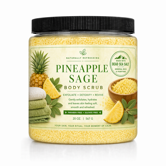 Lemon Drop Körperpeeling 20 oz | Bittersalz