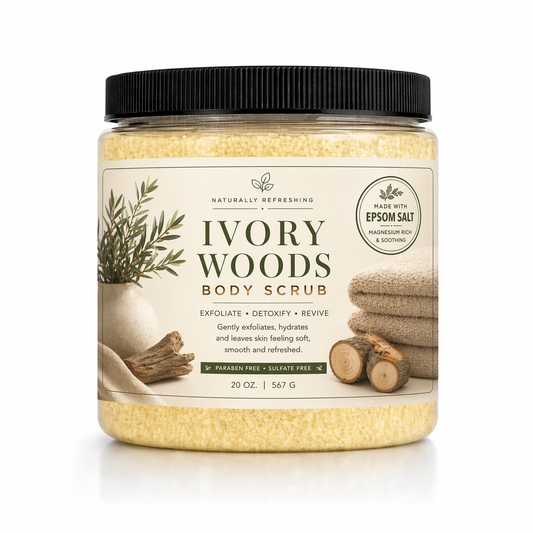 Lemon Drop Kropsskrub 20 oz | Epsomsalt