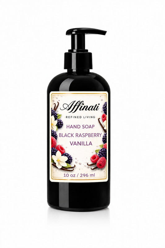 Black Raspberry Vanilla Hand Soap - Affinati