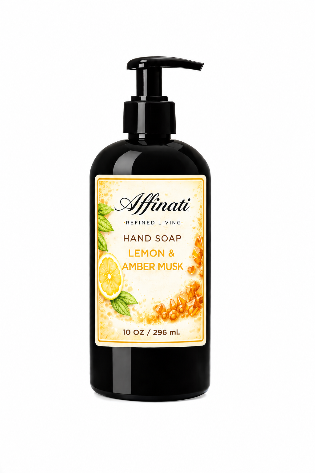 Lemon & Amber Musk Hand Soap - Affinati