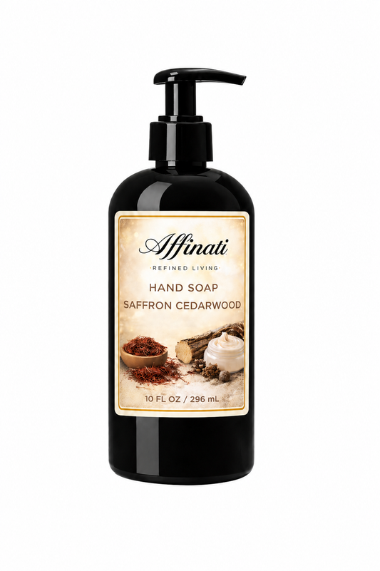 Saffron Cedarwood Hand Soap - Affinati