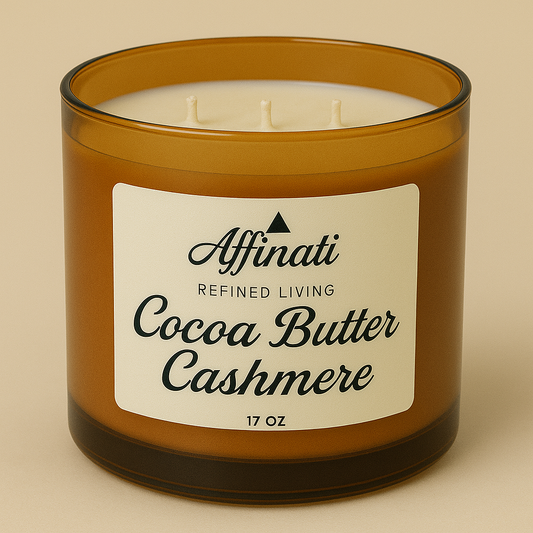 3-Wick Cocoa Butter Cashmere Candle