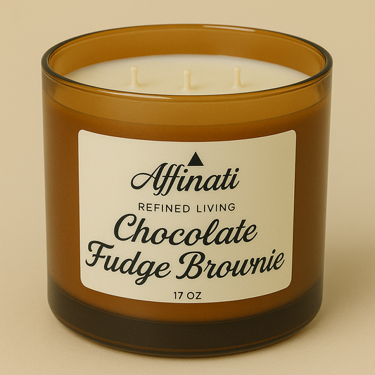 3-Wick Chocolate Fudge Brownie Candle