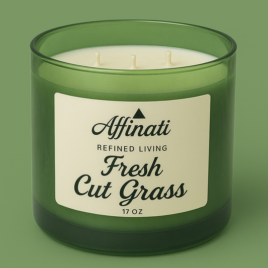 3-Wick Fresh Cut Grass Candle