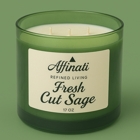 3-Wick Fresh Cut Sage Candle