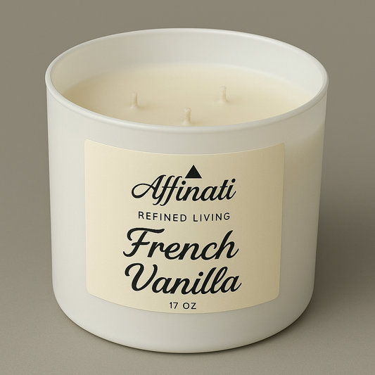 3-Wick French Vanilla Candle