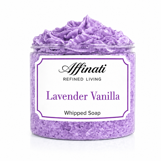 Savon fouetté Lavande Vanille - 20 oz